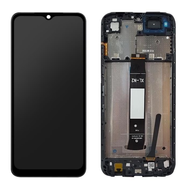 Erstatnings LCD-skærm + berøringsglas til Xiaomi Redmi A1 - Xiaomi - Sort - Vægt: 120 g Svart