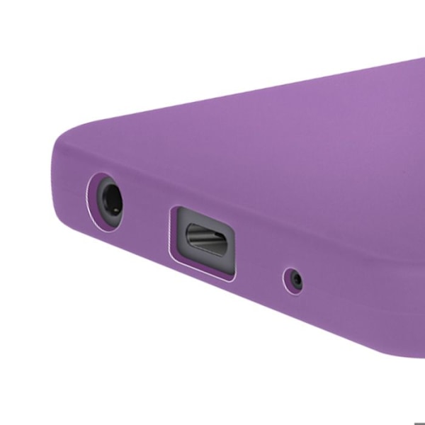 Siliconefodral för Xiaomi Redmi A5 Slät Kamerablockering Skyddad Lila Lila