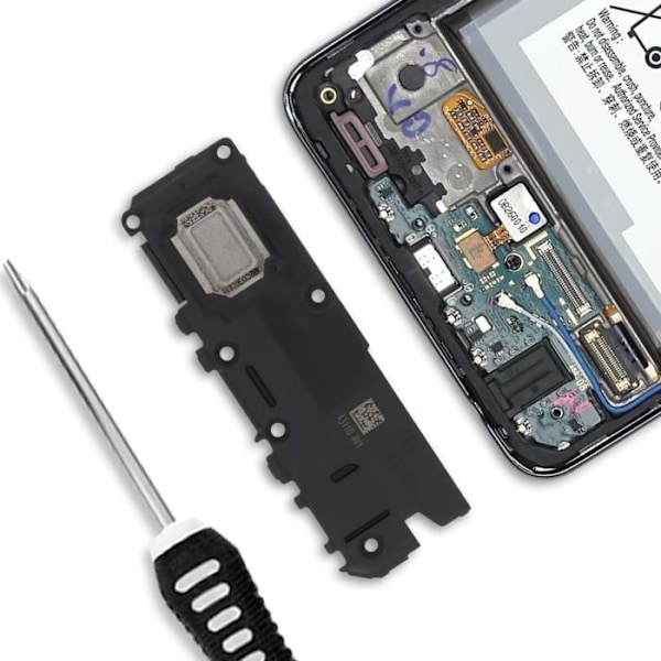 Externt högtalare - AVIZAR - Samsung A52s - Svart - Klar ljud - 100% kompatibel Svart