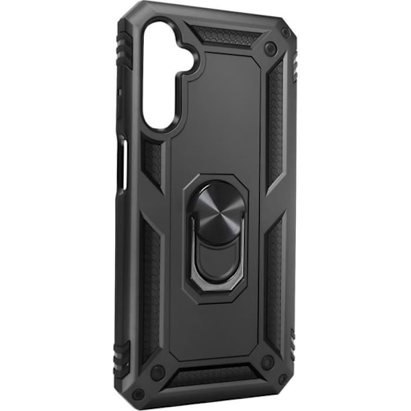Kotelo Samsung A05s Hybrid Ring Magneettinen pidike Musta