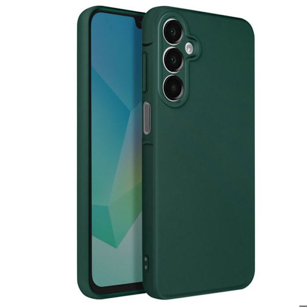 Coque för Samsung Galaxy A16 Semihård Soft-touch Anti-prickar Grön gran Grön