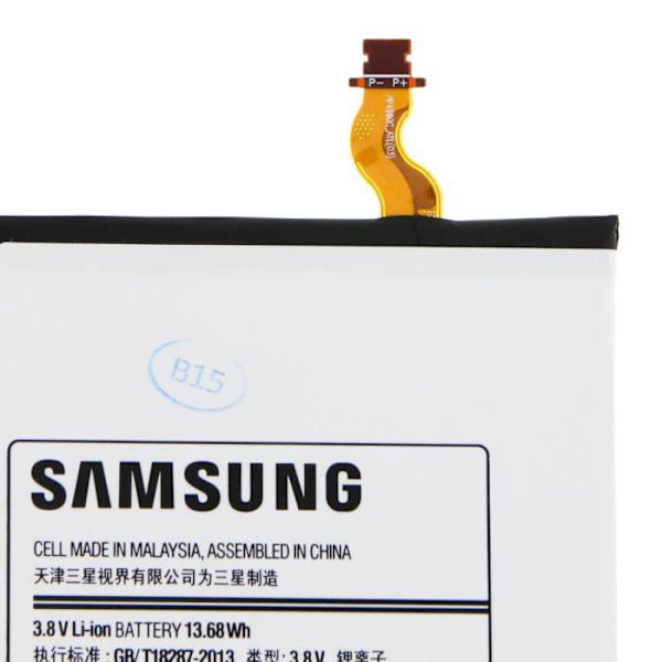 Originalt Samsung Galaxy Tab 3 Lite T110 batteri - 3600 mAh EB-BT115ABC - Hvid SAMSUNG