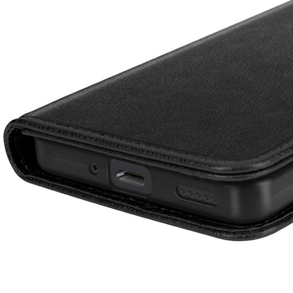 Fodral för Xiaomi Redmi Note 14 4G Fällbar Plånbok och Videoställning Svart Svart