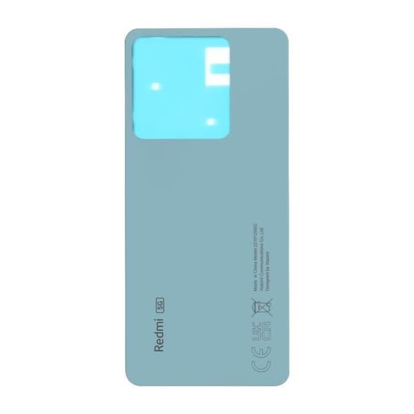 Batteriopbevaring - Xiaomi - Redmi Note 13 5G - Original - Blå - Forenklet installation Blå