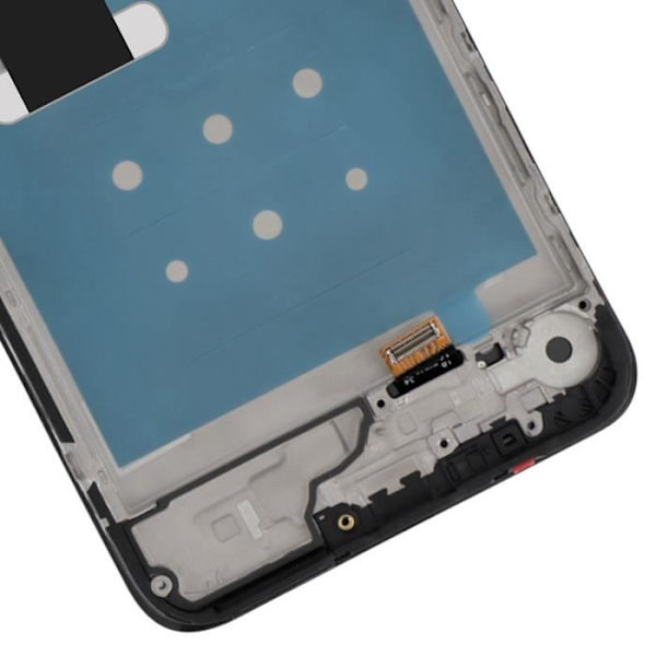 Original Motorola G13 LCD-skärm + pekglas (med ram) Motorola ljusgrå Grå