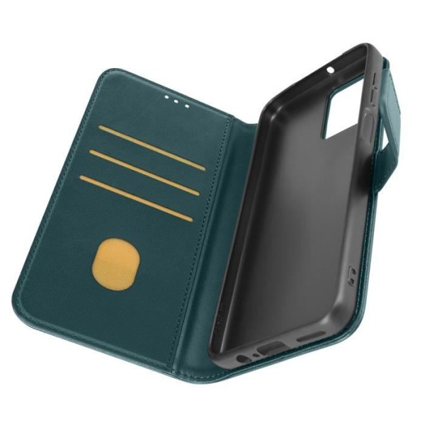 Kotelo Motorola Moto G54 Lompakkoteline Series Binfen Väri Tumman Vihreä Grön