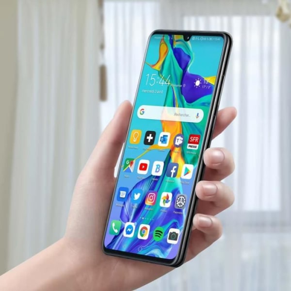 Huawei P30 Complete Block LCD kosketusnäytön akku 3650mAh alkuperäinen musta