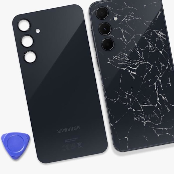 Bakruta till Samsung Galaxy A35 5G Original Samsung Night Blue Blå