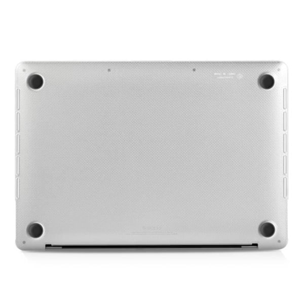 MacBook Pro 13 2020 ja 2022 Kova Kevyt Teksturoitu Pistekuvio Incase Läpinäkyvä Transparent