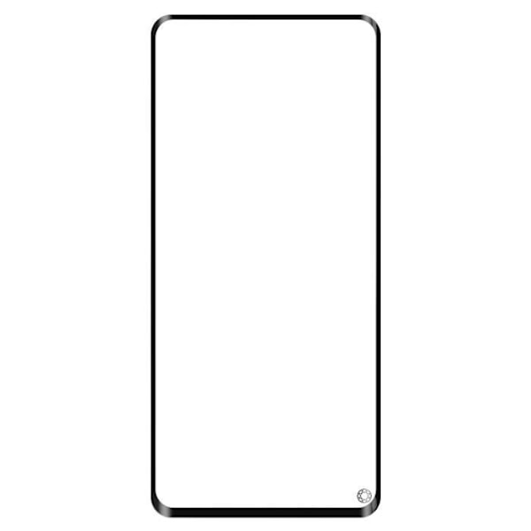 Skyddsfilm - FORCE GLASS - Oppo Find X3 Pro - 9H+ hårdhet - Komplett 3D-skydd - Svart Svart
