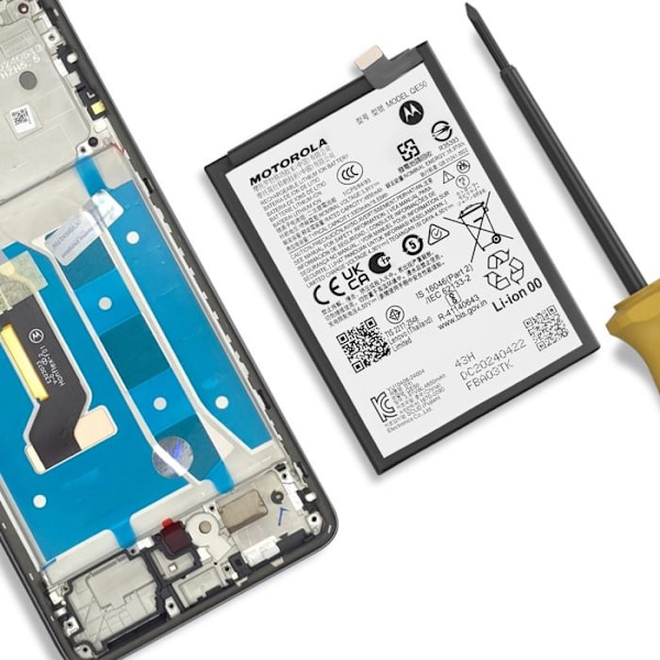Internbatteri til Motorola Moto G85 5000mAh SB18E14178 Original Motorola Hvid Vit