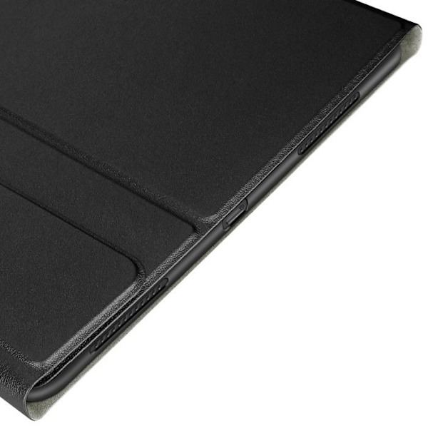 QWERTY Bluetooth-tastatur til iPad Pro 12.9 og Air 13 med sort flipetui