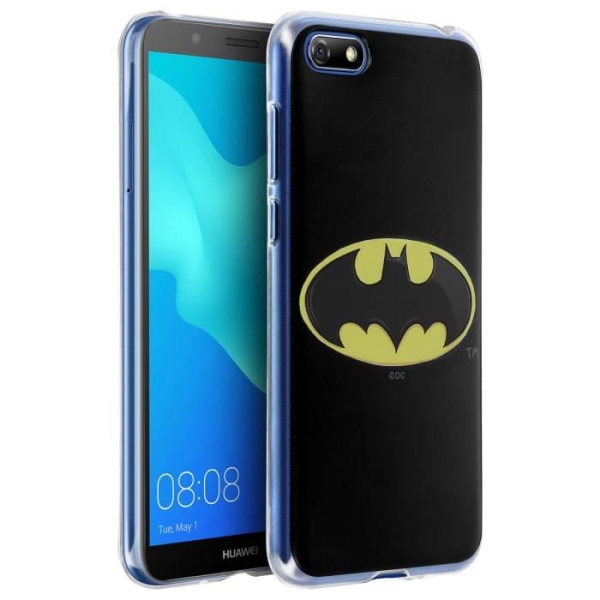 Coque - DC Comics - Huawei Y5 2018/Honor 7S - Batman Logo - Silikonegel Blød - Ultra-tynd svart