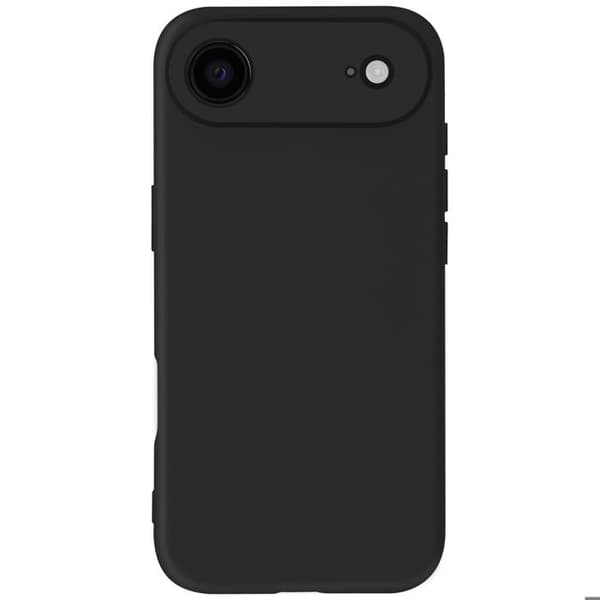 Cover - ADVISE - iPhone Air - Soft-Touch - Semi-rigid silicone - Sort Svart