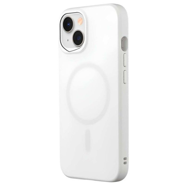 Coque Magsafe - SPIGEN - iPhone 14 Plus - Stødabsorberende - Tynd - Hvid Vit