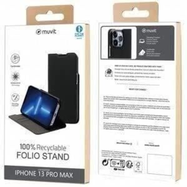 MUVIT FOR CHANGE FOLIO STAND RECYCLE TEK IPHONE 13 PRO MAX