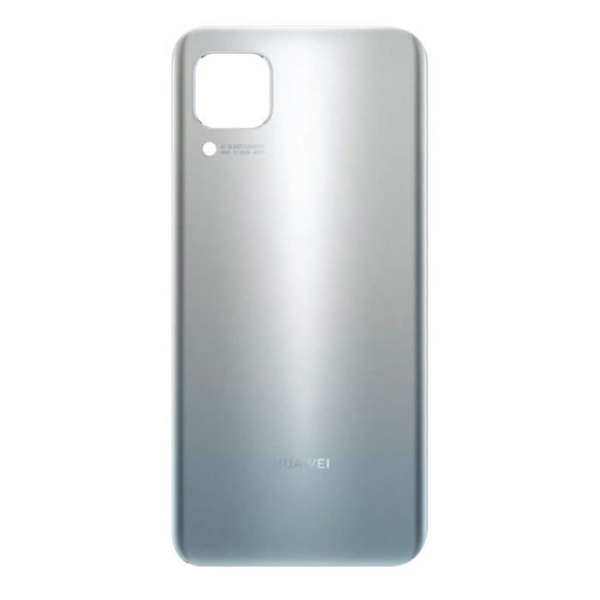 Huawei P40 Lite Batteribyte Bakre Silver Grå