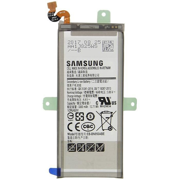 Batteri - SAMSUNG - Galaxy Note 8 - 3300mAh - Litiumjon - Original