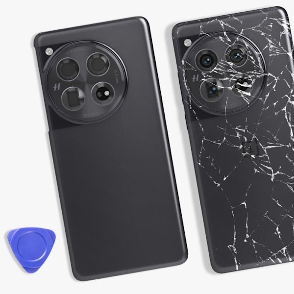 Vaihtolasi OnePlus 12:lle Musta Svart