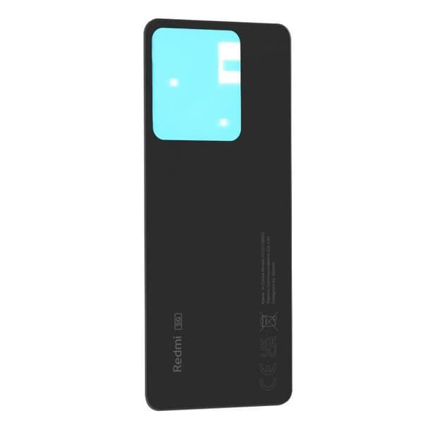 Cache batteri - Xiaomi Redmi Note 13 5G - Original - Svart - Förenklad installation Svart