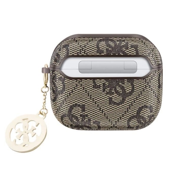 Coque til AirPods 3 med Elegant Charm Design Guess Brun kastanj