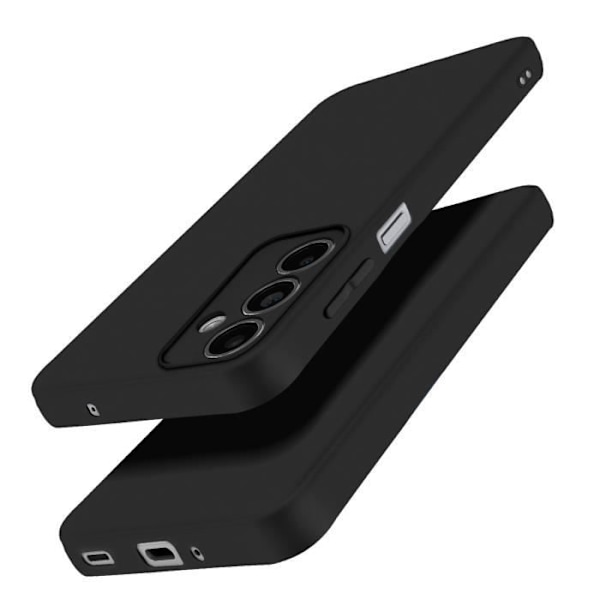 Coque - AVIZAR - Samsung Galaxy M35 - Semi-rigide - Soft-touch - Anti-spår Svart Svart