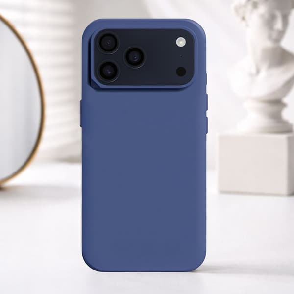 "Skydd för iPhone 17 Pro Max Modell SolidX Stötsäker 3,5 m med Elegant Design Rhinoshield Mörkblå" Mörkblå