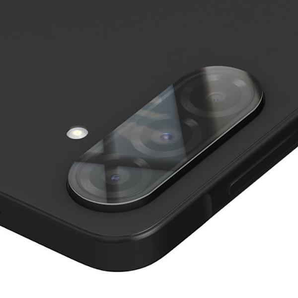 Skyddskamera för Samsung Galaxy A26 Härdat Glas 9H Rep-resistant Transparent Vit