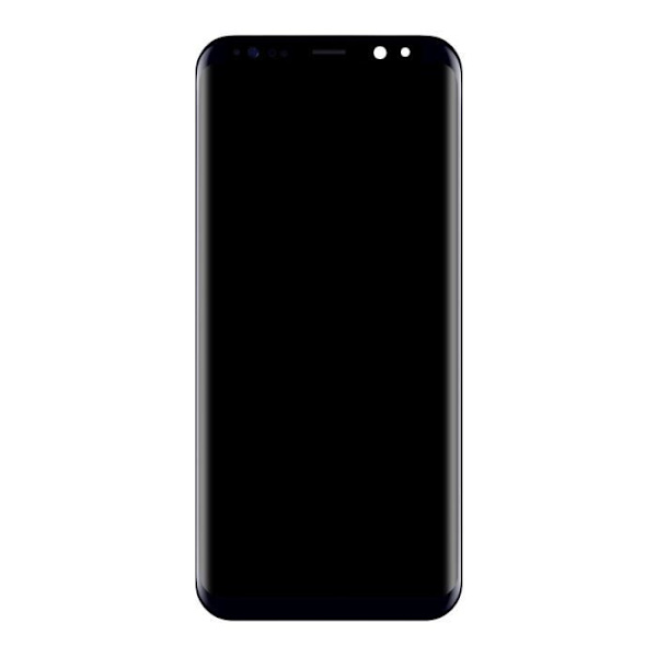 Samsung Galaxy S8 Complete Block LCD-näyttö Kosketuslasi Alkuperäinen hopeanharmaa