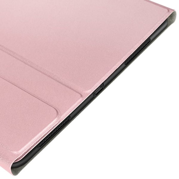 QWERTY Bluetooth-tastatur til iPad Pro 12,9 og Air 13 med klap-etui i roséguld