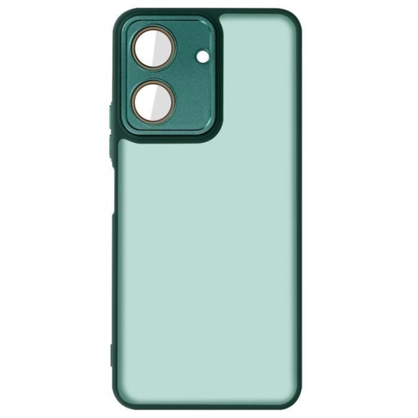 Etui til Xiaomi Redmi 13C Hard Back Smoked Protected Camera Block Dark Green Grön