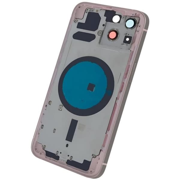 Chassi iPhone 13 - AVIZAR - Bakre glas för utbyte - Puderrosa - 90 g - Hög kvalitet Rosa