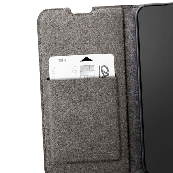Etui til Redmi A5 med kortlomme og støttefunktion BigBen Sort Svart