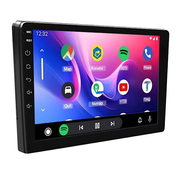 Android Autoradio 9" Touchskærm GPS / Bluetooth / USB og Bakkamera Sort