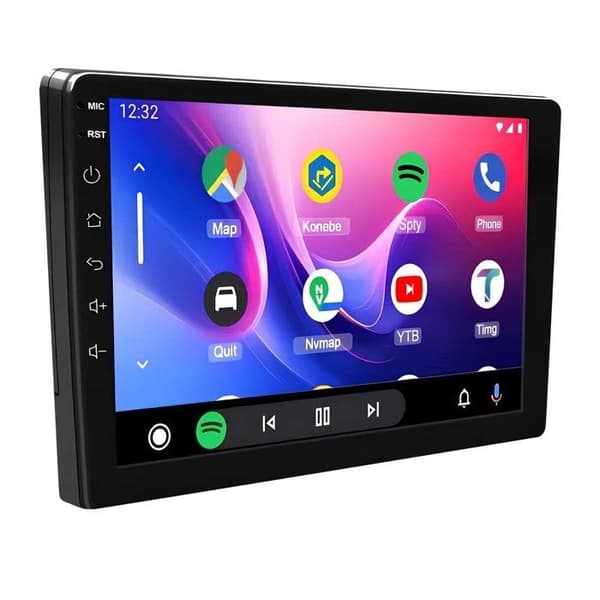 Bilradio - AVIZAR - 9 tum skärm - GPS - Bluetooth - Backkamera