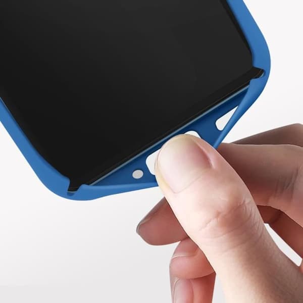 Coque - Xiaomi - Redmi Note 12 5G - Semi-hårdfør silikone - Stødbeskyttelse - Blå farve Blå