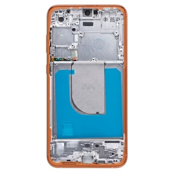 Ersättningscentralchassi för Galaxy S23 FE Orange Apelsin
