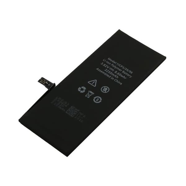Batteri - AVIZAR - iPhone 7 - Li-Polymer 2250mAh - 3.82V - Forlænget batterilevetid