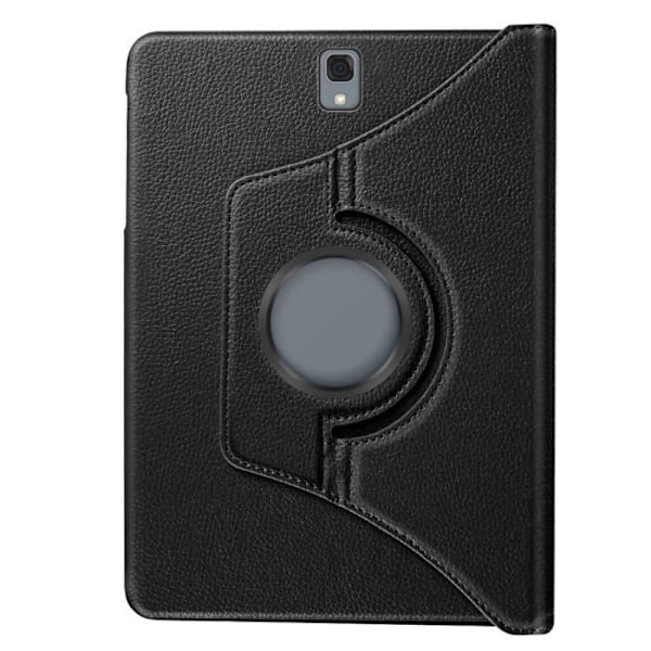 Étui Clapet til Samsung Galaxy Tab S3 Folio Rotativ 360 Støtte Stand Sort Svart