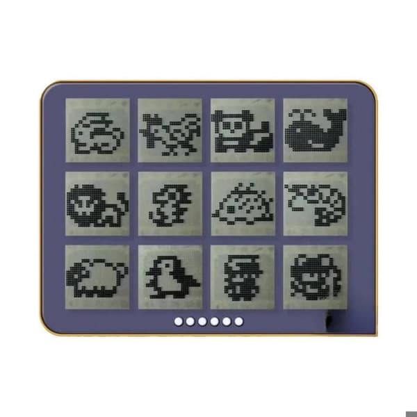 Virtuel Elektronisk Dyr - AVIZAR - Udvikle - 168 Arter - 9 Spilmodes - Lilla Violett