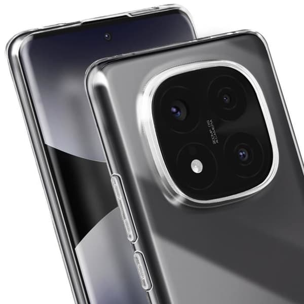 Coque - Xiaomi Redmi Note 14 Pro/Pro Plus - Transparent Silikone - Stødabsorberende - Semi-rigid Transparent