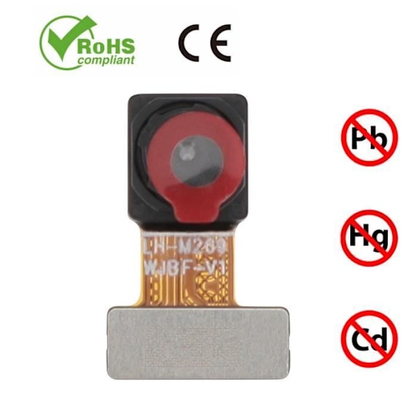Reservedel Bagkamera til Galaxy A05s Telezoom 3X 2MP Original Samsung Sort Svart