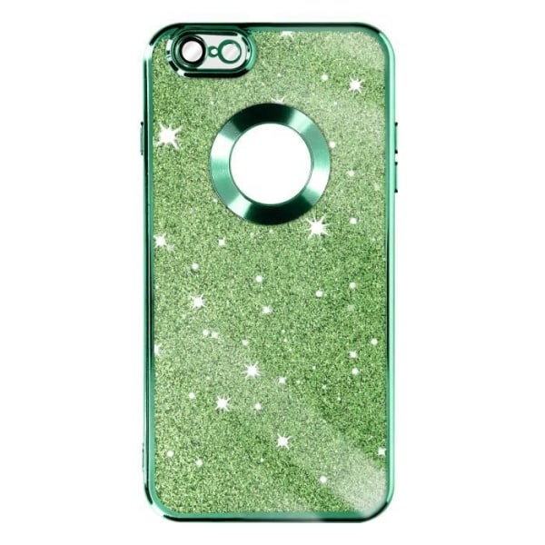 Grönt glitterfodral till iPhone 6s Plus