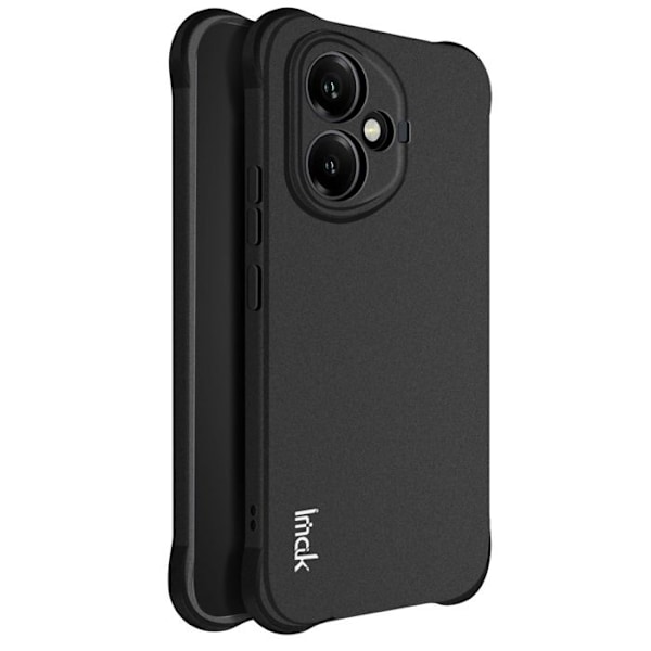 Coque til Honor 400 Silikone Stødabsorberende Rundt Bumper iMak Sort