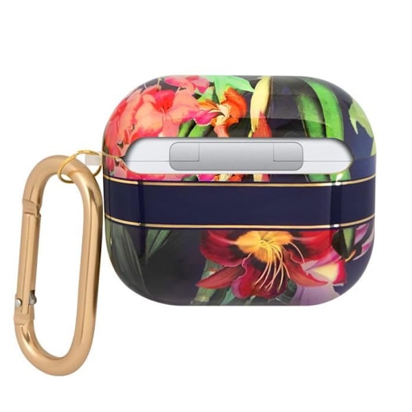Coque til AirPods 3 med karabin - Floral Tropisk Design Guess Multi-farvet Flerfärgad