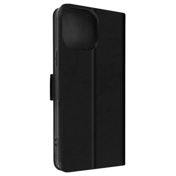 iPhone 14 Pro Case Flip Wallet Video Support Function Musta