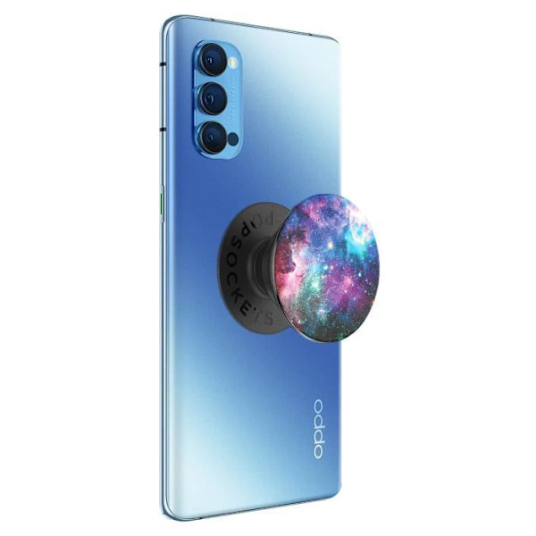 Tillbehör för telefon - POPSOCKETS - PopGrip - Design Nebulosa - Ultralätt - Bytbar PopTop Nebulosa