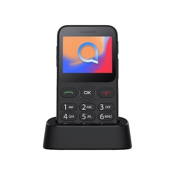 Alcatel 3085 telefon - 4G - SOS funktion - Ficklampa - Kontakter - Röstlarm - Inspelare