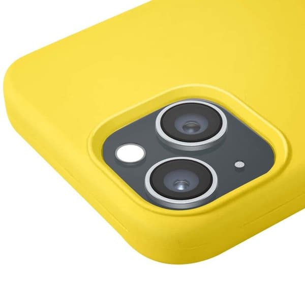 Cover - MOXIE - iPhone 15 Plus - TPU - Blød Inderside - Gul Gul