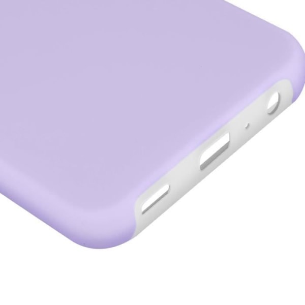 Etui til Samsung Galaxy A25 5G - AVIZAR - Soft-touch silikone - Anti-fingeraftryk - Lys lilla Lila